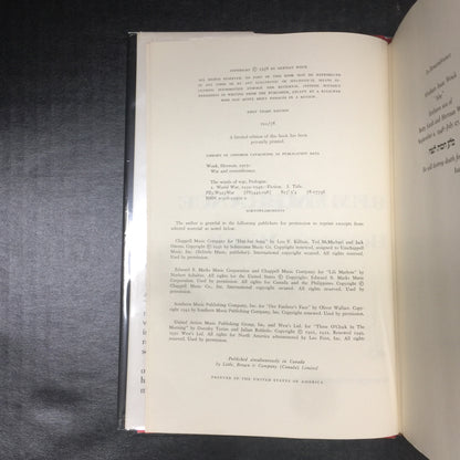 War and Remembrance - Herman Wouk - First Trade Edition - 1978