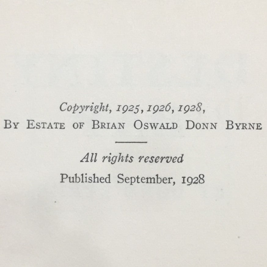 Destiny Bay - Donn Byrne - 1928