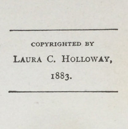 The Hearthstone - Laura C. Holloway - Spine Damage - 1889