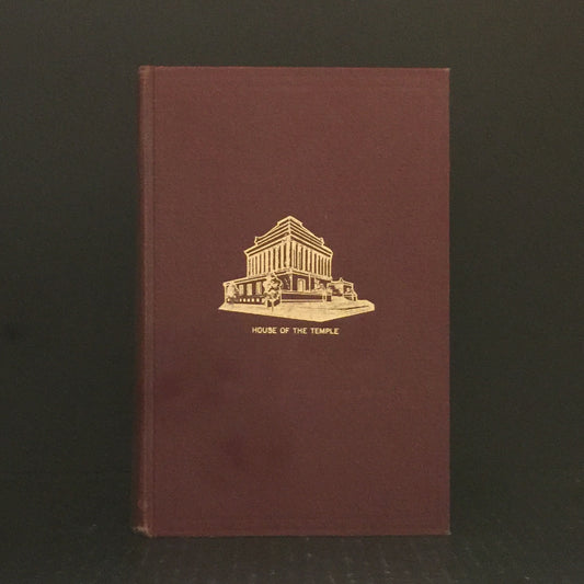 Morals And Dogma - Freemason - Signed by Many High Ranking Masons - Very Scarce - 1966