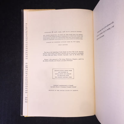 Look to the Wilderness - W. Douglas Burden - 1st American Edition - 1966