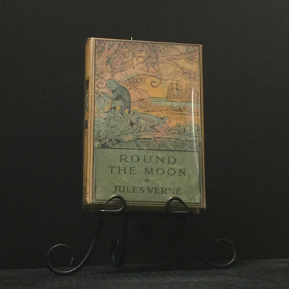 Round the Moon - Jules Verne - Early UK Printing - 1873