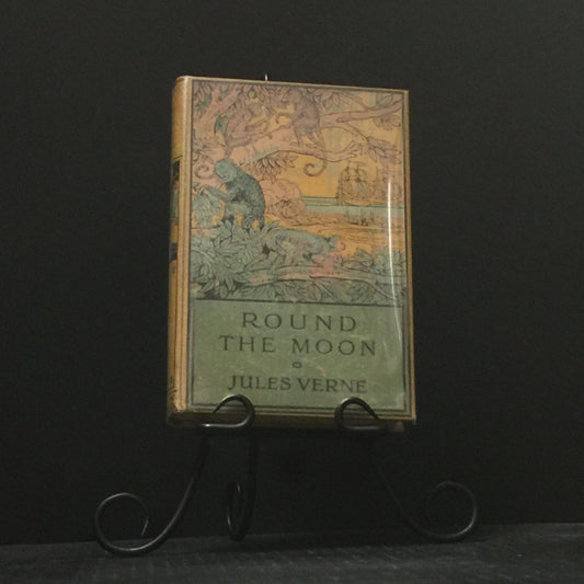 Round the Moon - Jules Verne - Early UK Printing - 1873