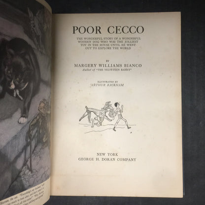 Poor Cecco - Margery Williams Bianco - First Edition - 1925