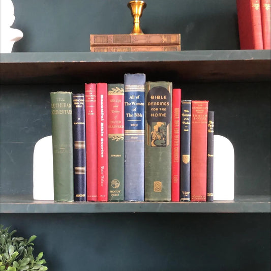 Ornate Decorative Books by the Foot: Christianity Collection, Display - 11 Hardcovers