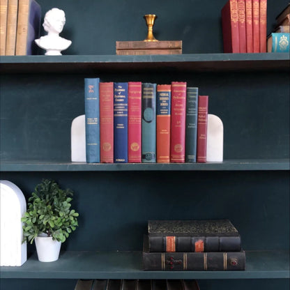 Decorative Non-Fiction Books by the Foot: Display Prop - 9 Hardcover Books