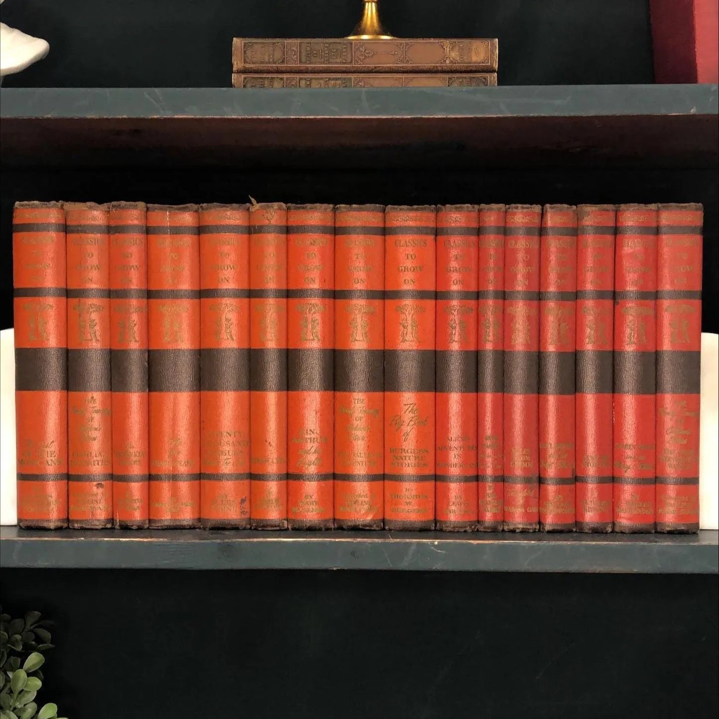 Classic Books by the Foot: Classics to Grow On, Decorative Hardcover Set, Display Hardcovers