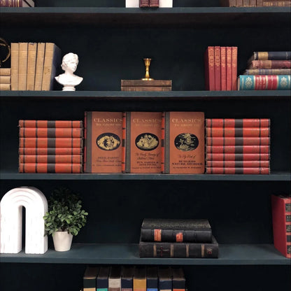 Classic Books by the Foot: Classics to Grow On, Decorative Hardcover Set, Display Hardcovers