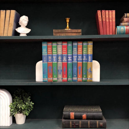 Classic Books by the Foot: Collier's Junior Classics Complete Set 10 Volumes, Display Hardcovers