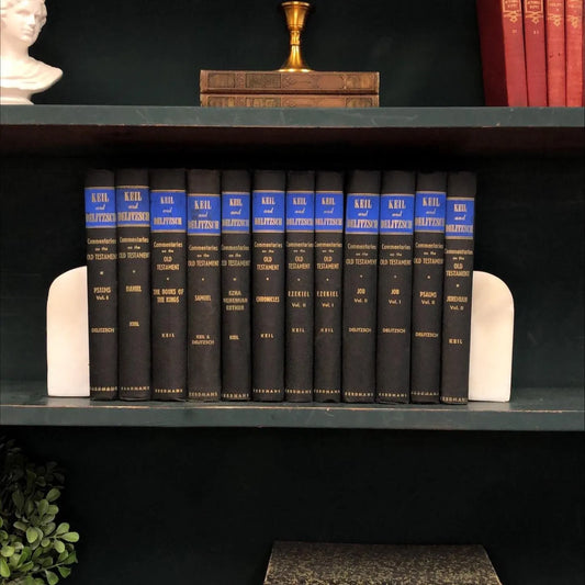 Ornate Decorative Books by the Foot: Keil and Delitzsch, Display Hardcovers