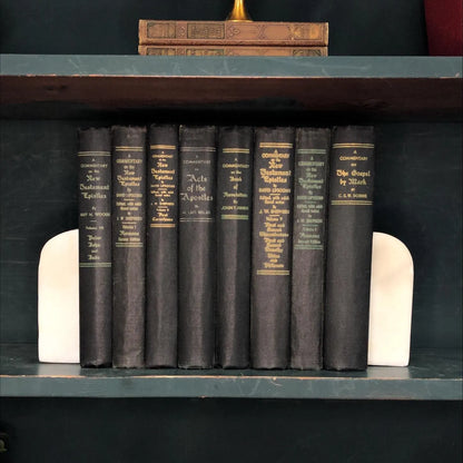 Ornate Decorative Books by the Foot: A Biblical Commentary, Display Hardcovers
