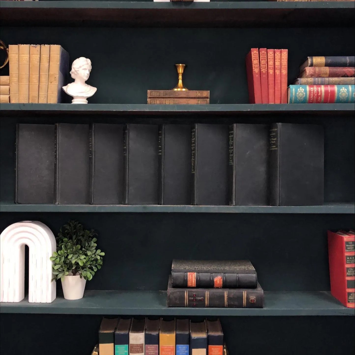 Ornate Decorative Books by the Foot: A Biblical Commentary, Display Hardcovers