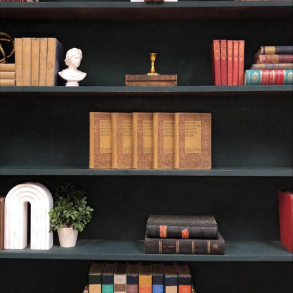 Classic Books by the Foot: Graded Literature Readers, Decorative Hardcover Set, Display Hardcovers
