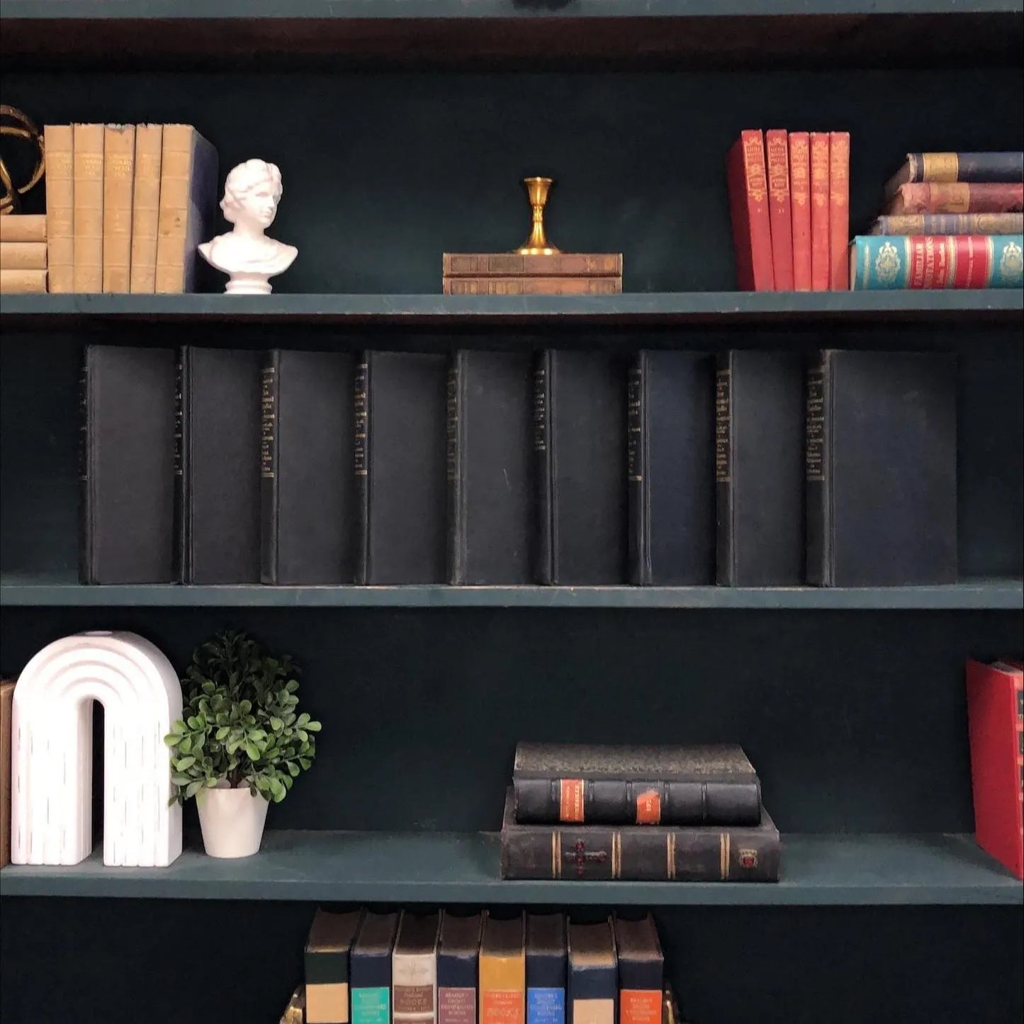 Ornate Decorative Books by the Foot: A Biblical Commentary, Display Hardcovers