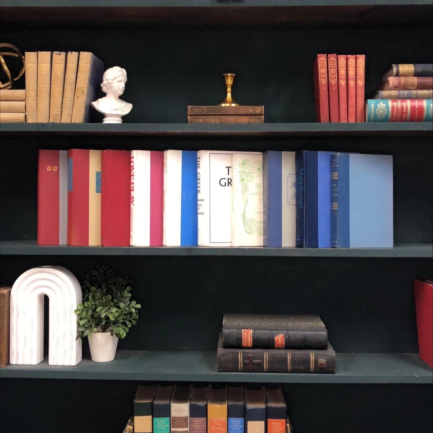 Books by Color | Designer Decor, Hardcover Novels