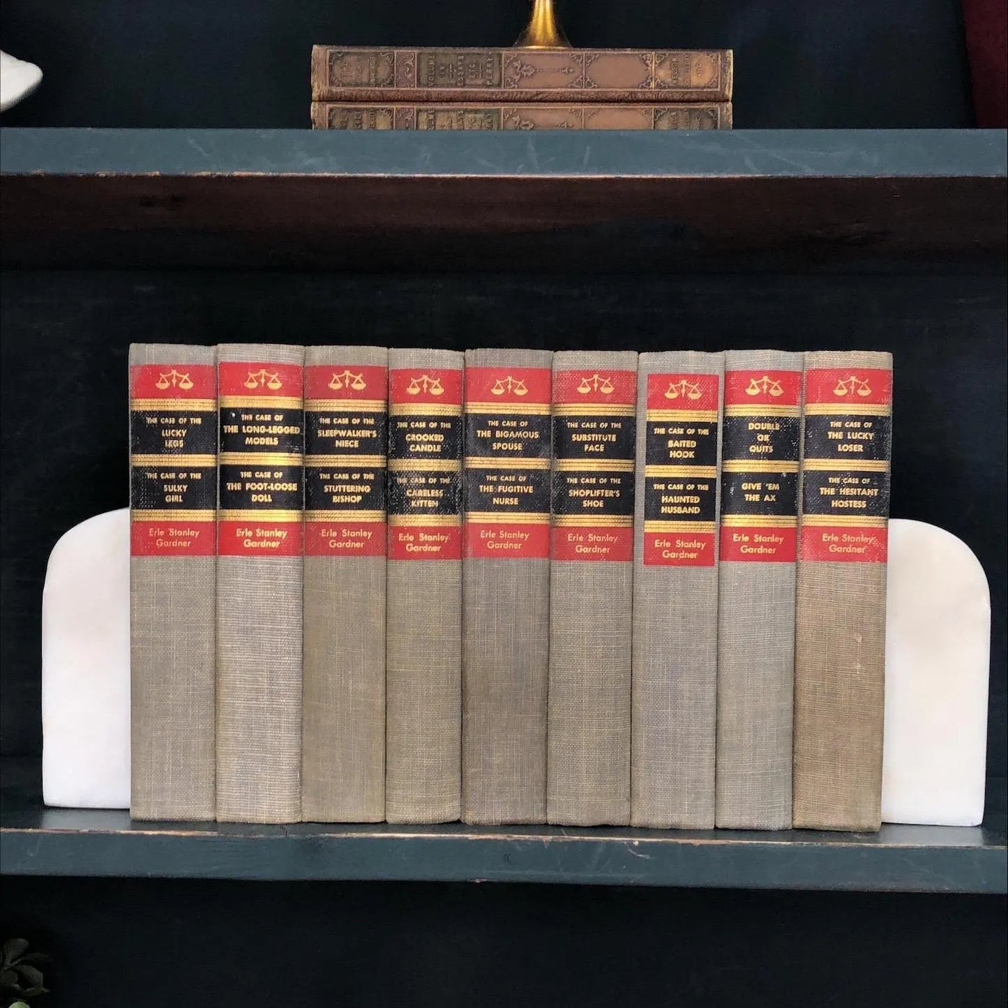Classic Books by the Foot: Erle Stanley Gardener, Decorative Hardcover Set, Display Hardcovers
