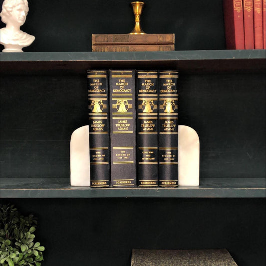 Classic Books by the Foot: March of Democracy, Decorative Hardcover Set, Display Hardcovers