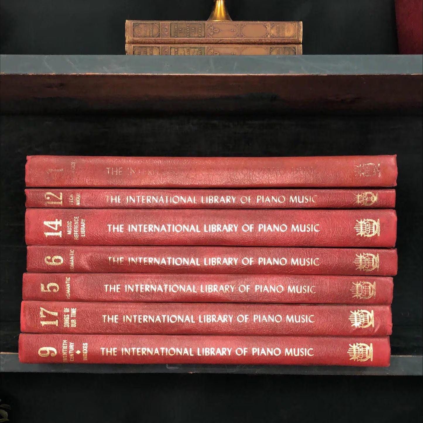 Non-Fiction Books by the Foot: The International Library of Piano Music, Decorative Hardcover Set, Display Hardcovers