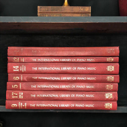Non-Fiction Books by the Foot: The International Library of Piano Music, Decorative Hardcover Set, Display Hardcovers