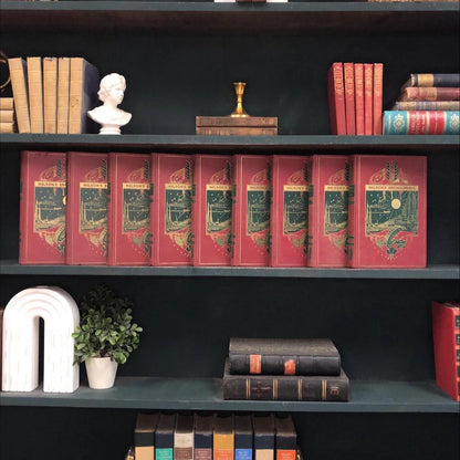 Non-Fiction Books by the Foot: Nelson's Encyclopedia, Decorative Hardcover Set, Display Hardcovers