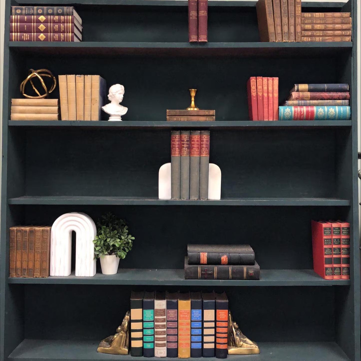 Classic Books by the Foot: The Real America in Romance, Decorative Hardcover Set, Display Hardcovers