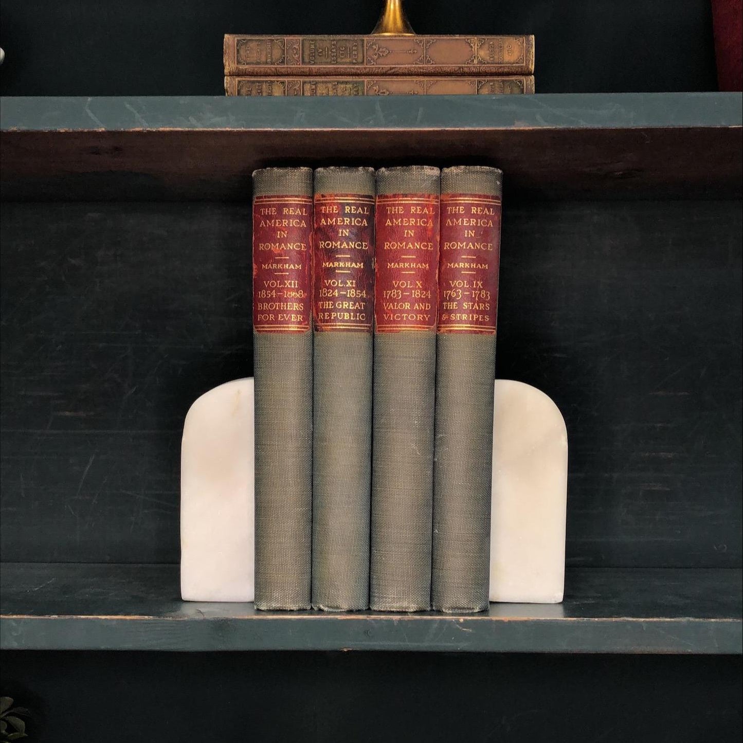 Classic Books by the Foot: The Real America in Romance, Decorative Hardcover Set, Display Hardcovers
