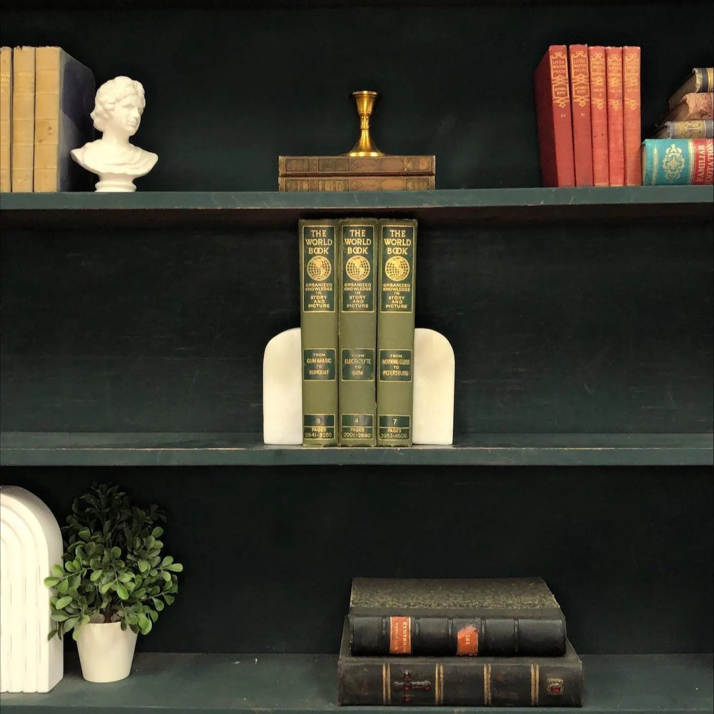Classic Books by the Foot: The World Book, Decorative Hardcover Set, Display Hardcovers