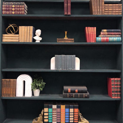 Foreign Language Books by the Foot:  Flora in Germany, Decorative Hardcover Set, Display Hardcovers