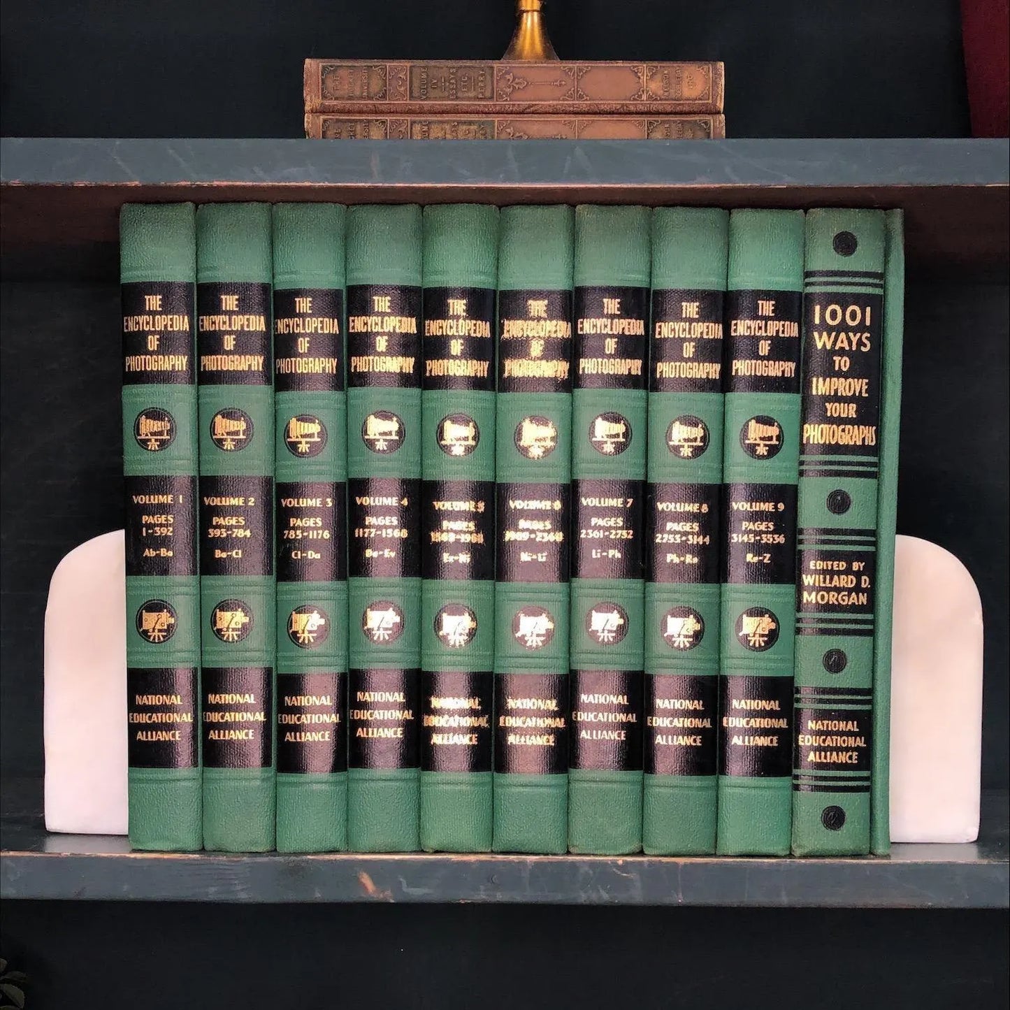 Non-fiction Books by the Foot: The Encyclopedia of Photography, Decorative Hardcover Set, Display Hardcovers