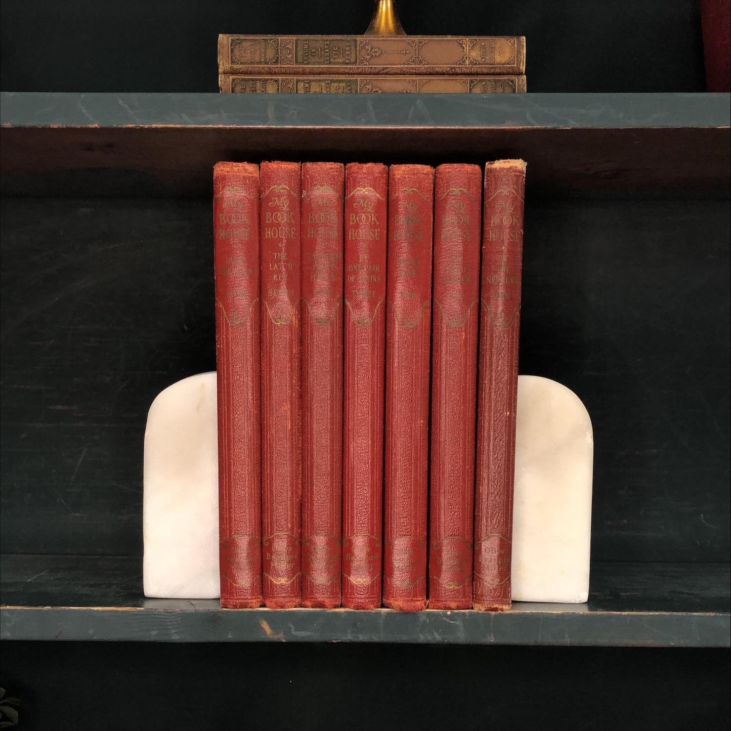 Juvenile Books by the Foot: My Book House, Decorative Hardcover Set, Display Hardcovers