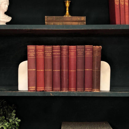 Classic Books by the Foot: Home Library, Decorative Hardcover Set, Display Hardcovers