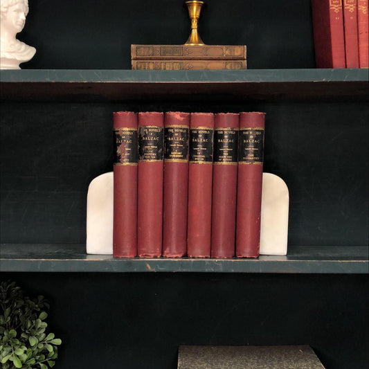 Classic Books by the Foot: The Novels of Balzac Limited Edition, Decorative Hardcover Set, Display Hardcovers