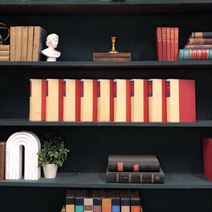 Classic Books by the Foot: Western Ranch Decor Set, Decorative Hardcover Set, Display Hardcovers