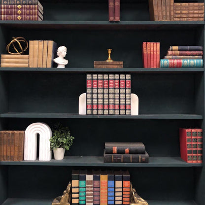 Classic Books by the Foot: Noble Prize Library, Decorative Hardcover Set, Display Hardcovers