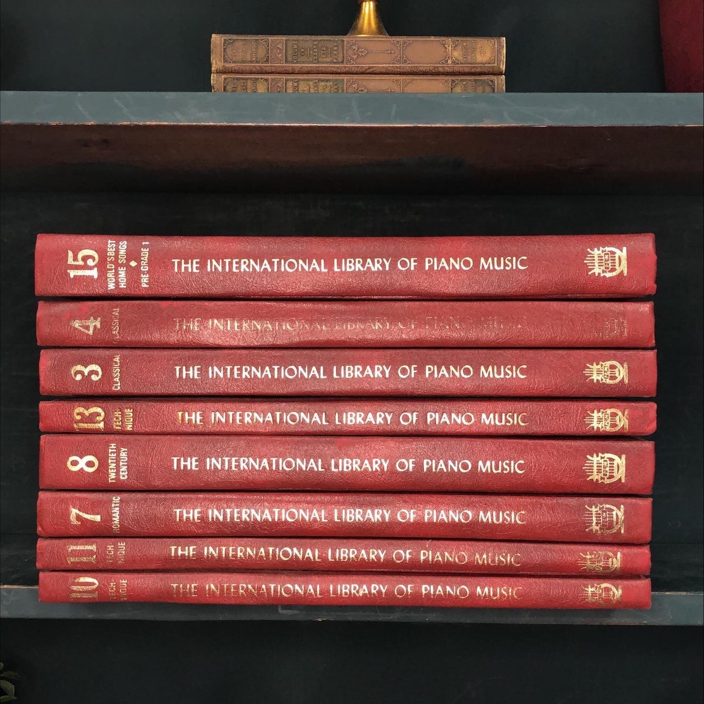 Non-Fiction Books by the Foot: The International Library of Piano Music, Decorative Hardcover Set, Display Hardcovers