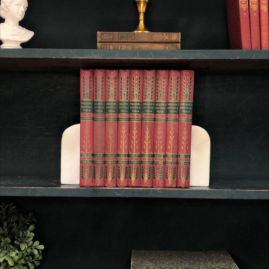 Non-Fiction Books by the Foot: Nelson's Encyclopedia, Decorative Hardcover Set, Display Hardcovers