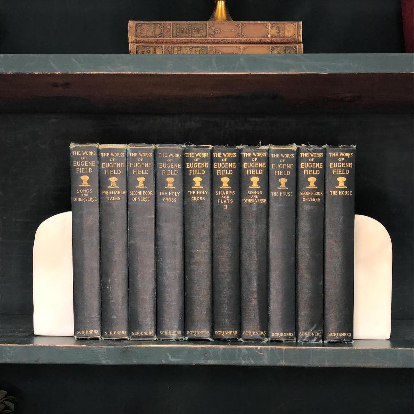 Classic Books by the Foot: The Works of Eugene Field, Decorative Hardcover Set, Display Hardcovers