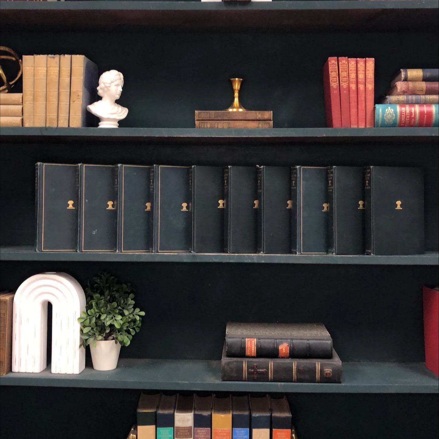 Classic Books by the Foot: The Works of Eugene Field, Decorative Hardcover Set, Display Hardcovers