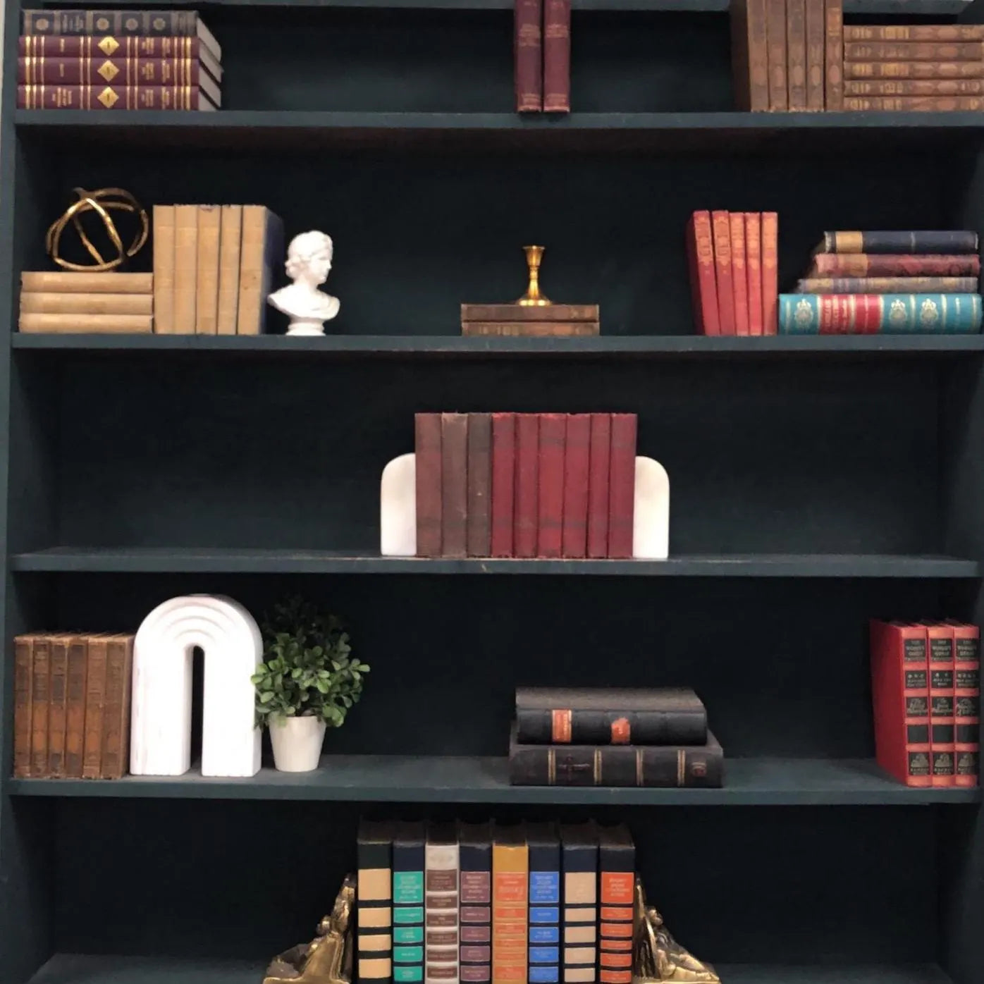 Juvenile Books by the Foot: Elsie Dinsmore, Decorative Hardcover Set, Display Hardcovers