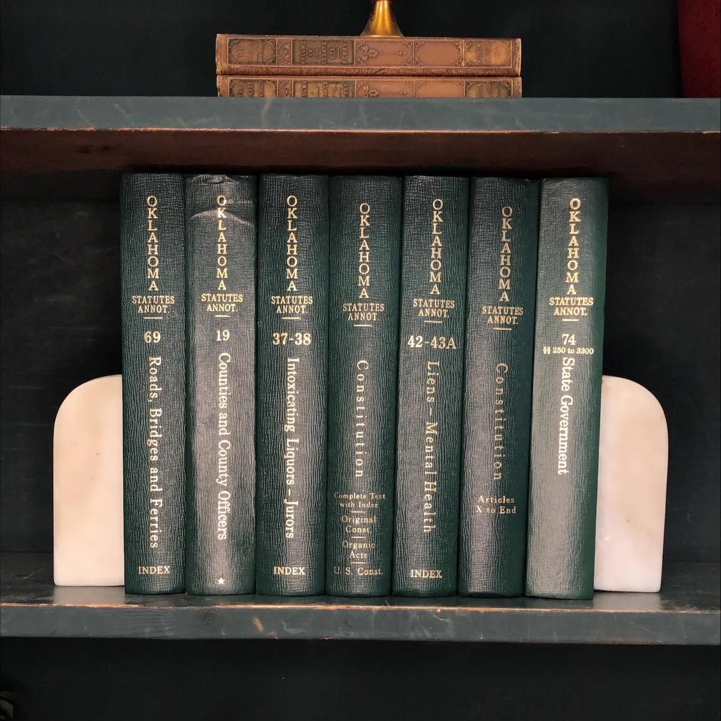 Classic Books by the Foot: Oklahoma Status Annotated, Hardcover Set, Display Hardcovers