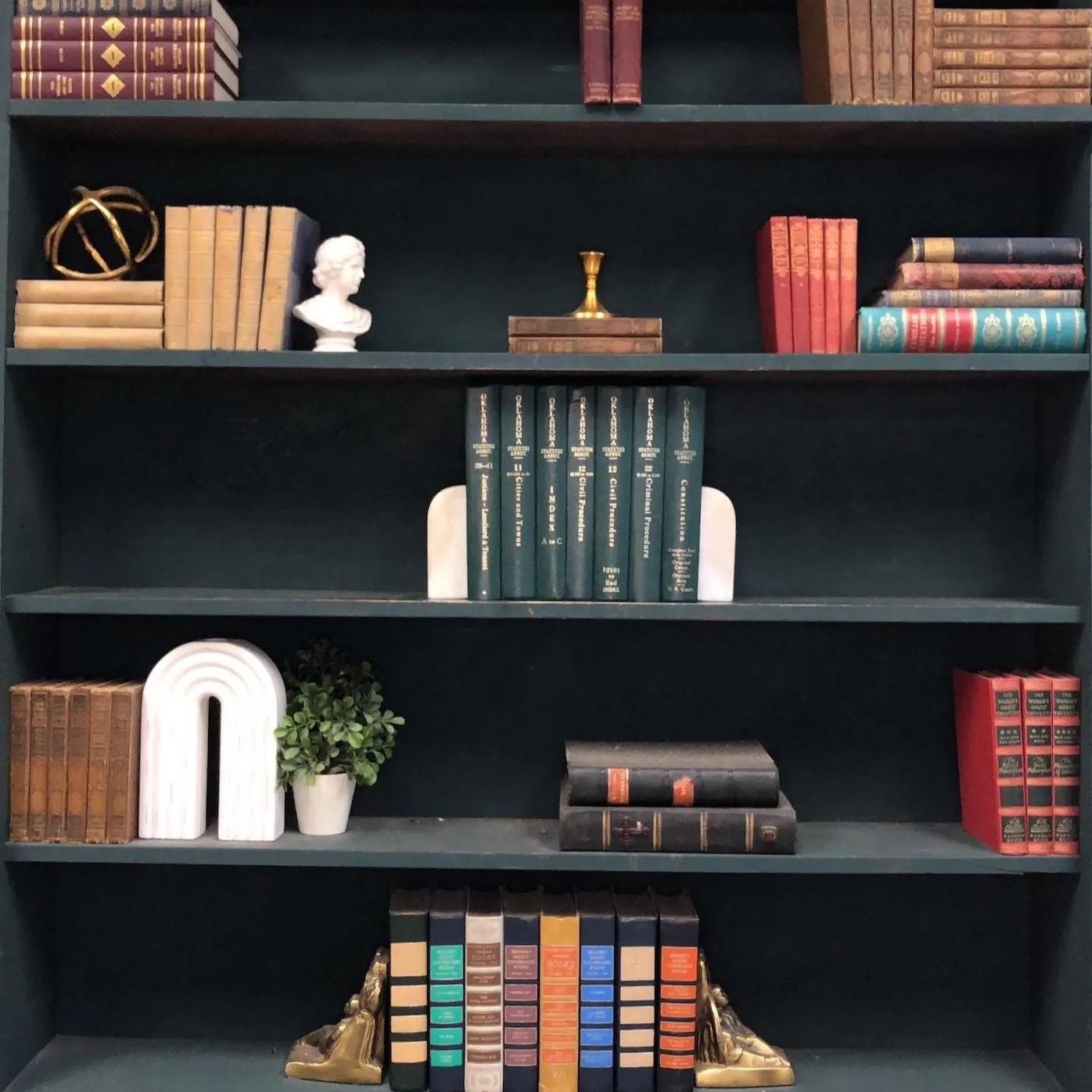 Classic Books by the Foot: Oklahoma Status Annotated, Hardcover Set, Display Hardcovers