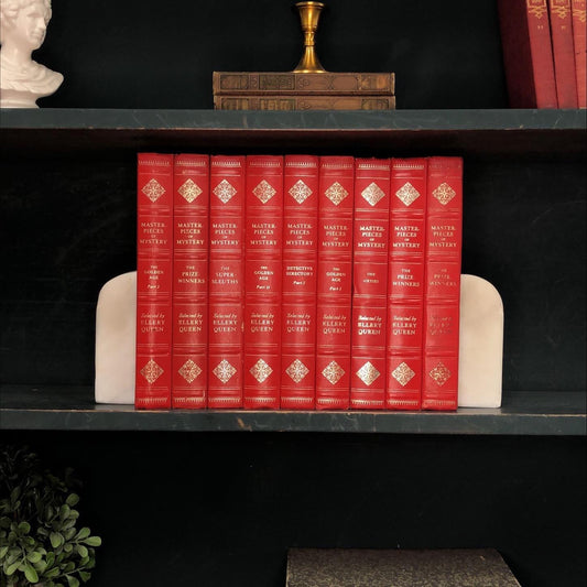 Classic Books by the Foot:  Masterpieces of Mystery, Decorative Hardcover Set, Display Hardcovers