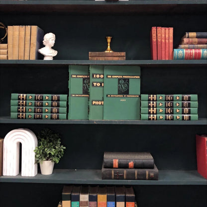 Non-fiction Books by the Foot: The Encyclopedia of Photography, Decorative Hardcover Set, Display Hardcovers