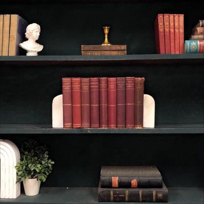 Classic Books by the Foot: Home Library, Decorative Hardcover Set, Display Hardcovers
