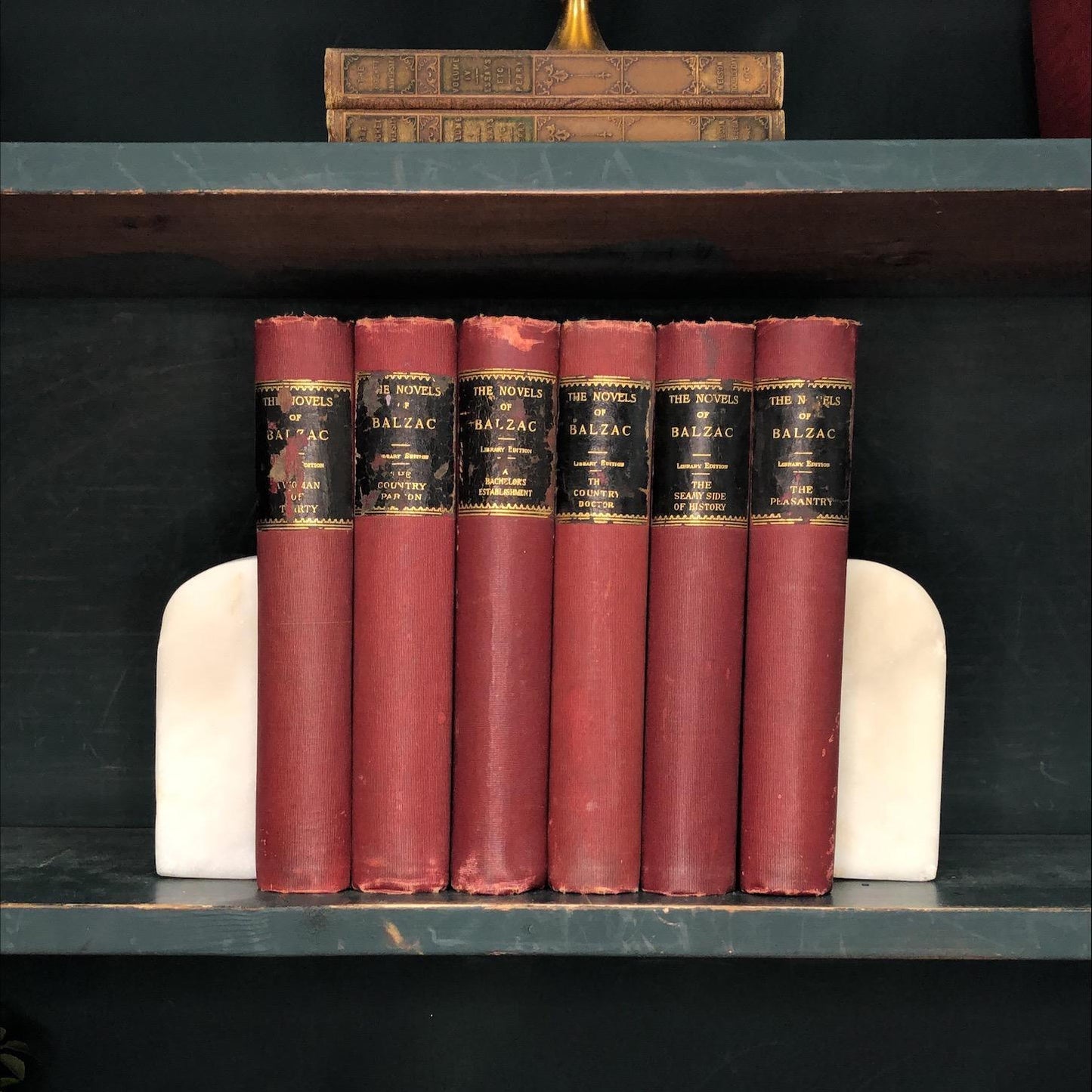 Classic Books by the Foot: The Novels of Balzac Limited Edition, Decorative Hardcover Set, Display Hardcovers