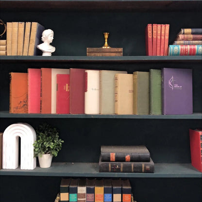 Books by Color | Designer Decor, Hardcover Novels