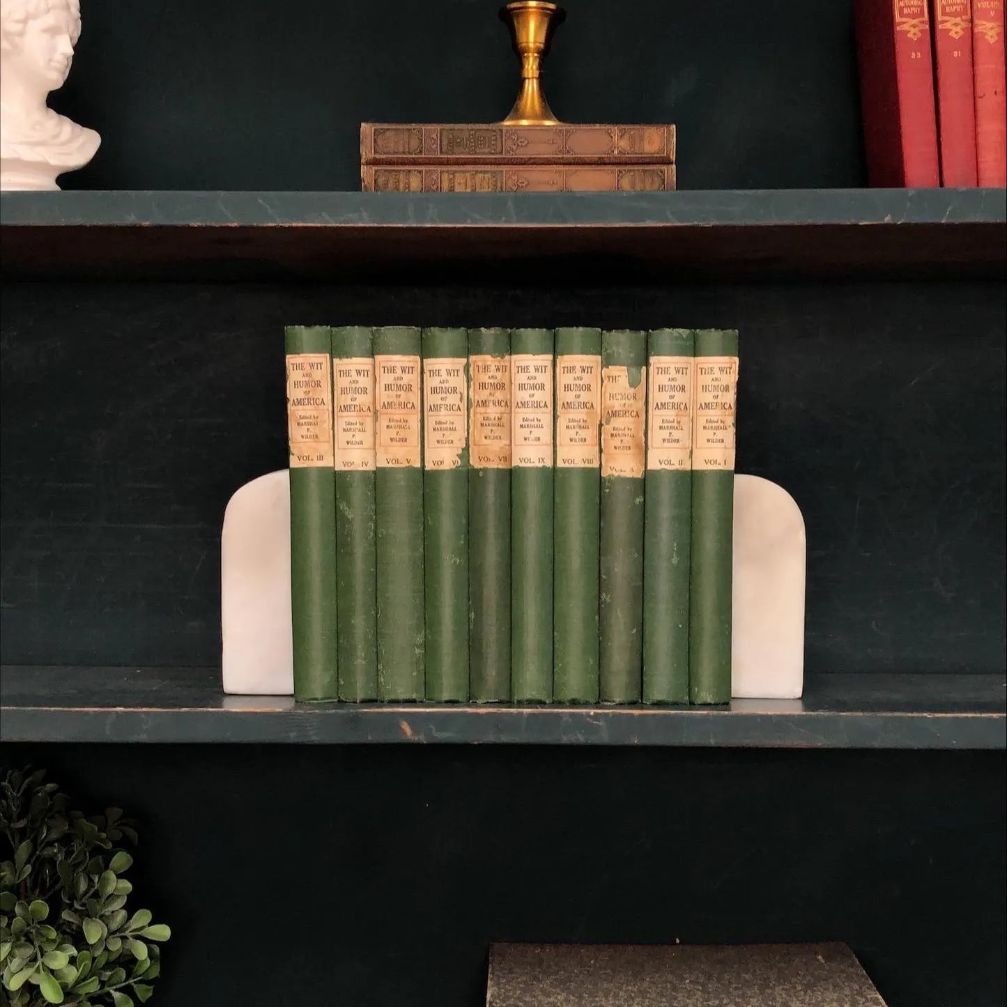 Classic Books by the Foot: The Wit and Humor of America, Hardcover Set, Display Hardcovers