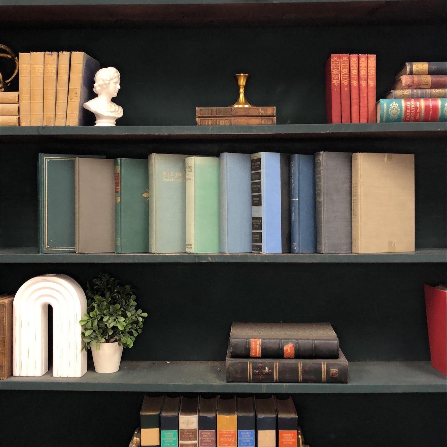 Books by Color | Designer Decor, Hardcover Novels