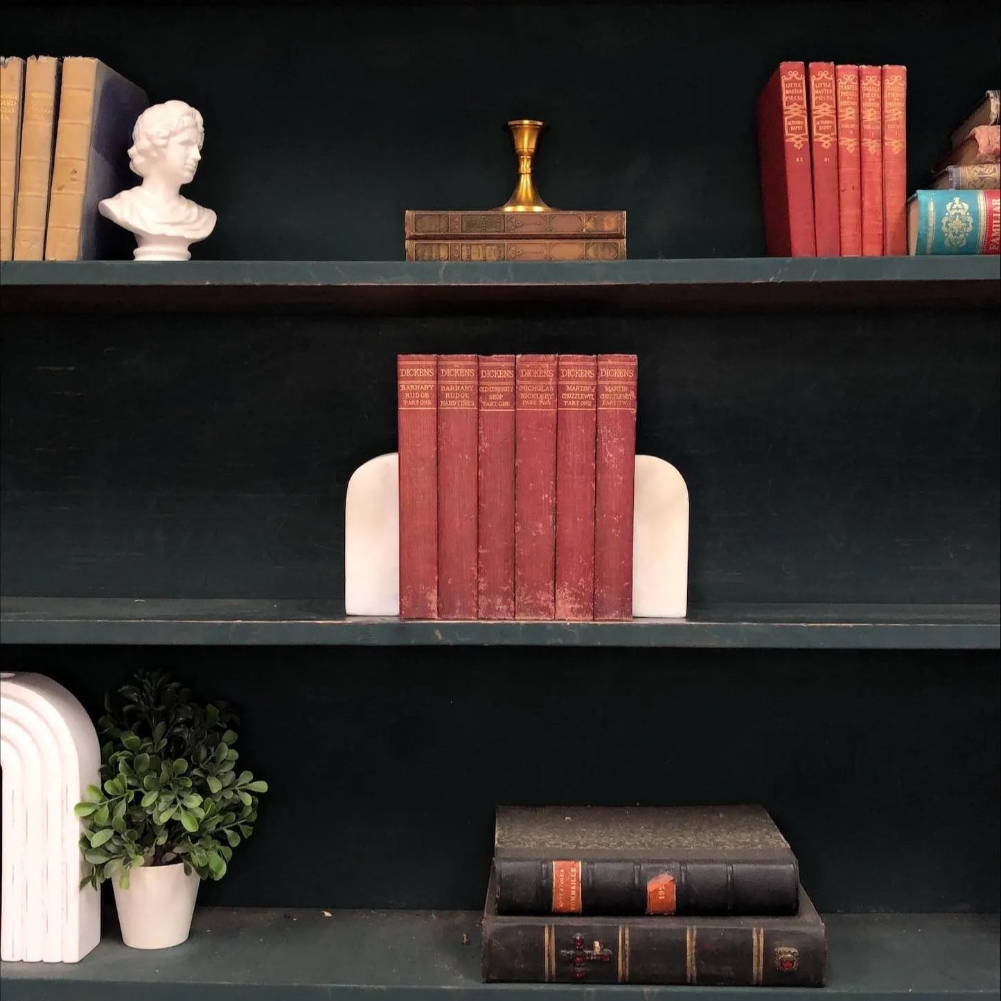 Classic Books by the Foot: Dickens Works, Hardcover Set, Display Hardcovers