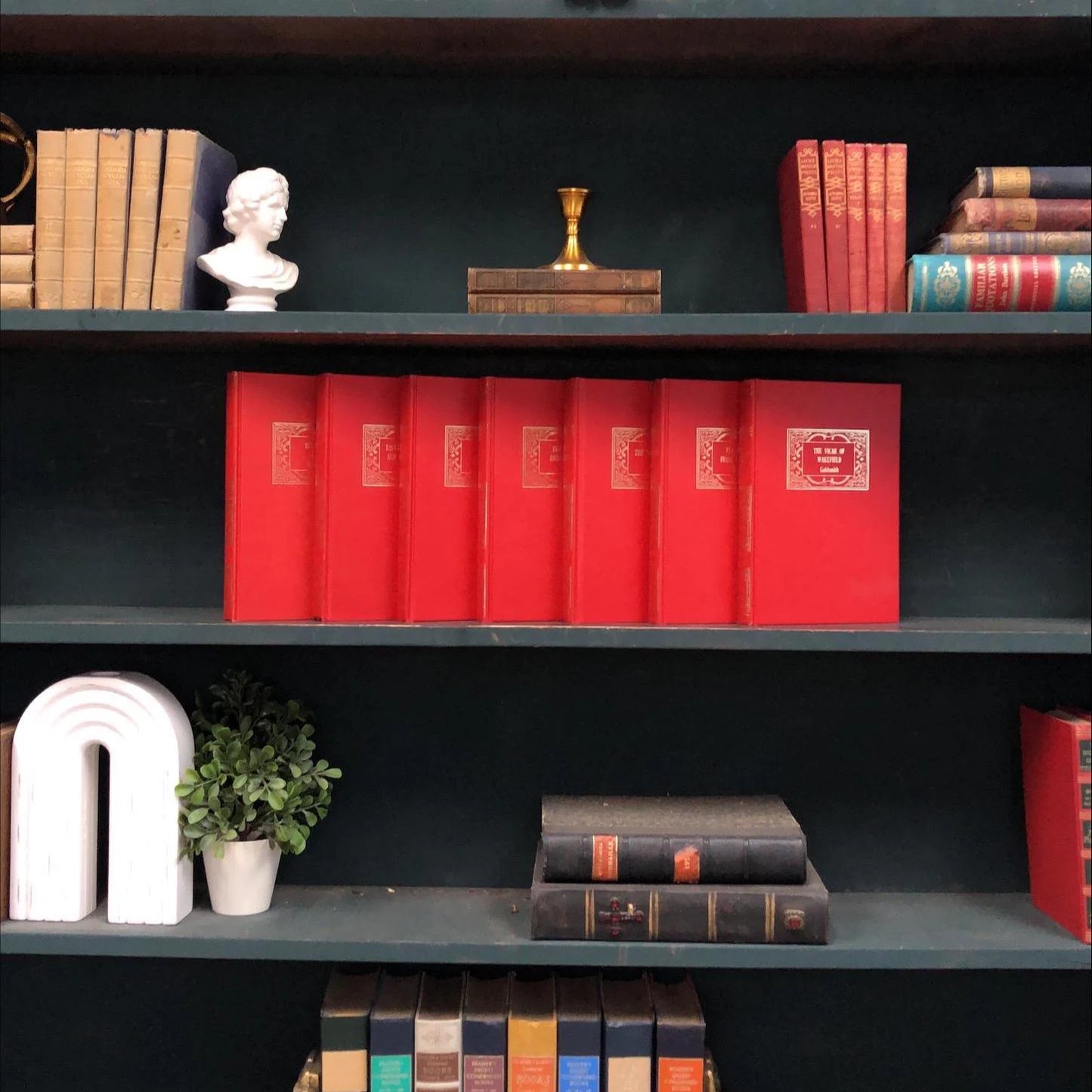 Classic Books by the Foot: World's Greatest Literature, Hardcover Set, Display Hardcovers